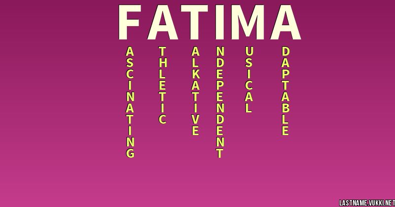 last-name-meaning-fatima