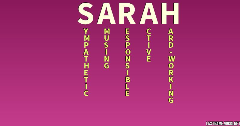 sarah-meaning-and-pronunciation-youtube