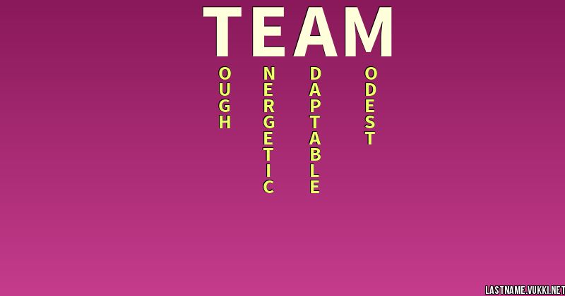 last-name-meaning-team